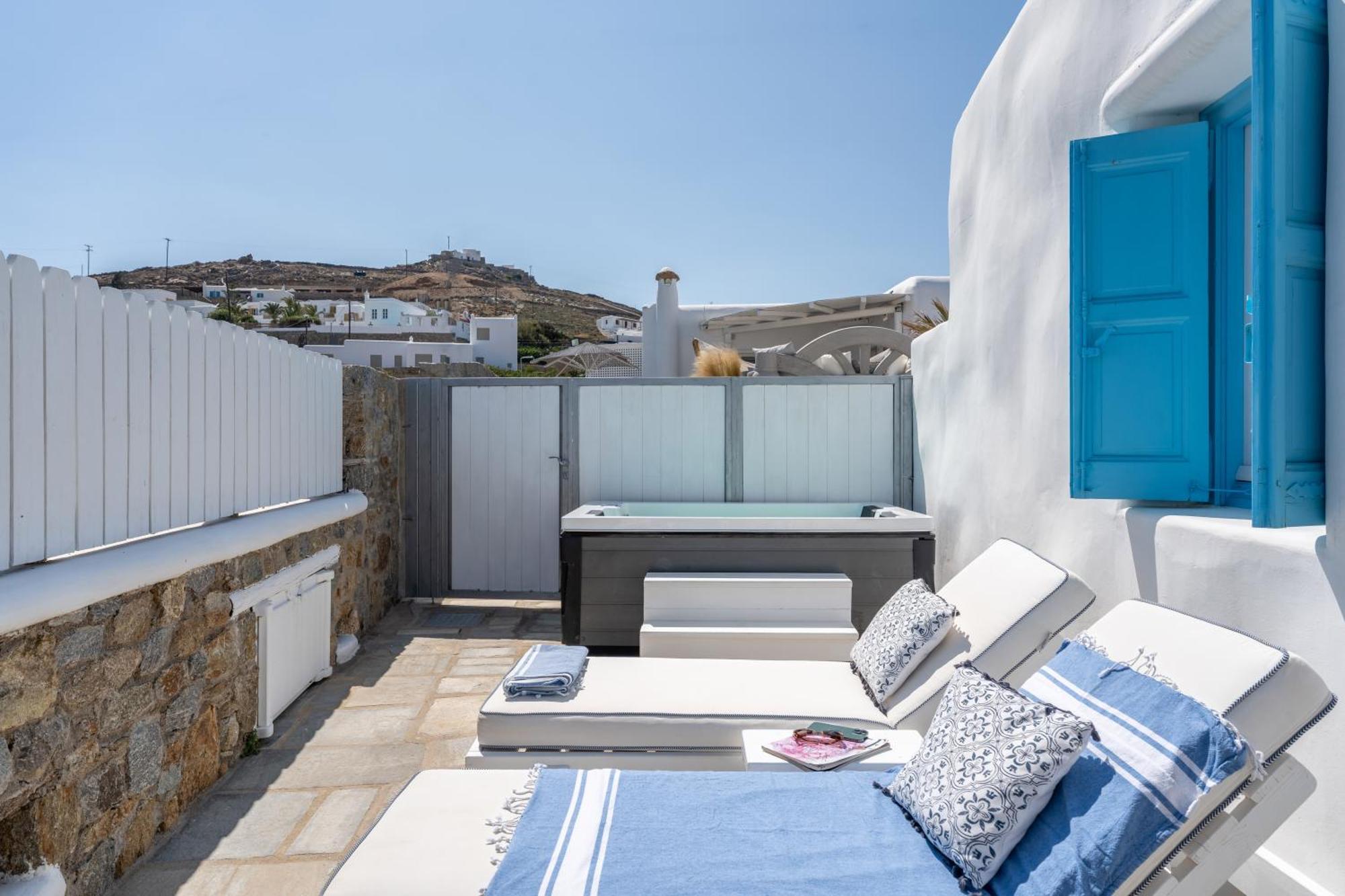 Luxury Sea House By Blue Waters Mykonos Villa Ornos  Exterior photo