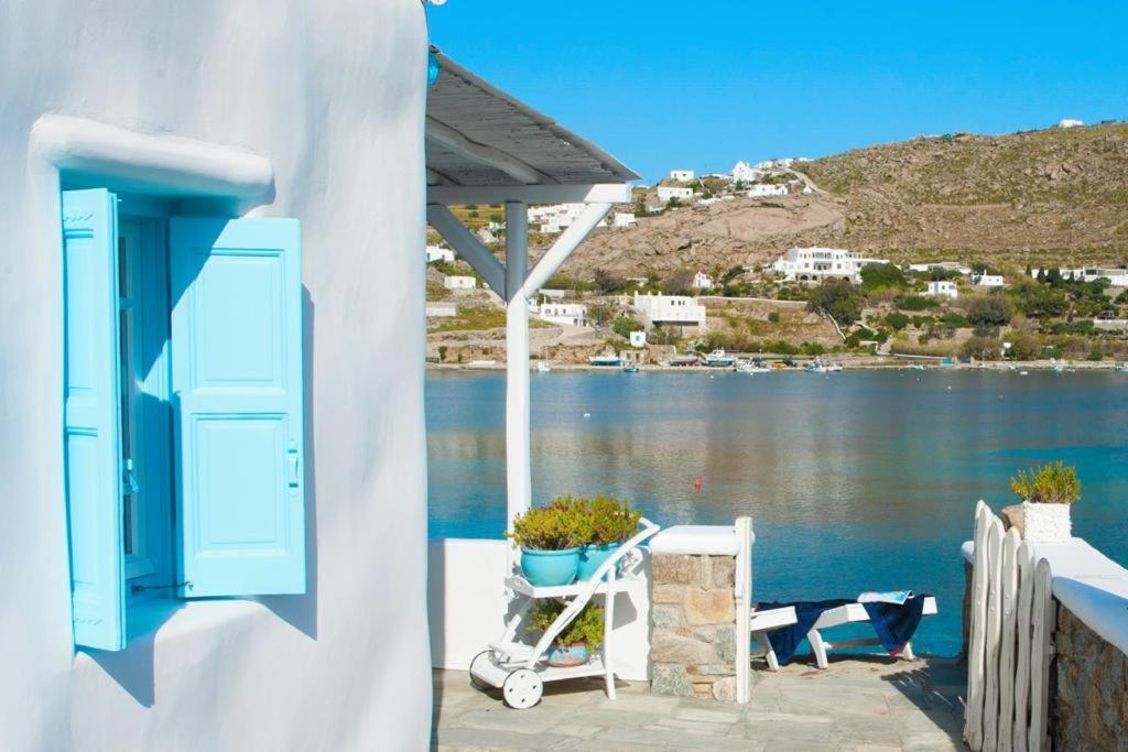 Luxury Sea House By Blue Waters Mykonos Villa Ornos  Exterior photo